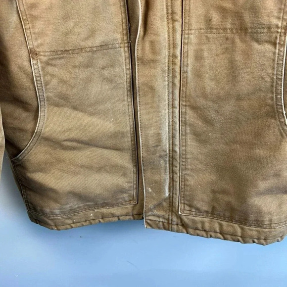 Carhartt Loose Firm Duck Insulated Coat 44R - Picture 2 of 11